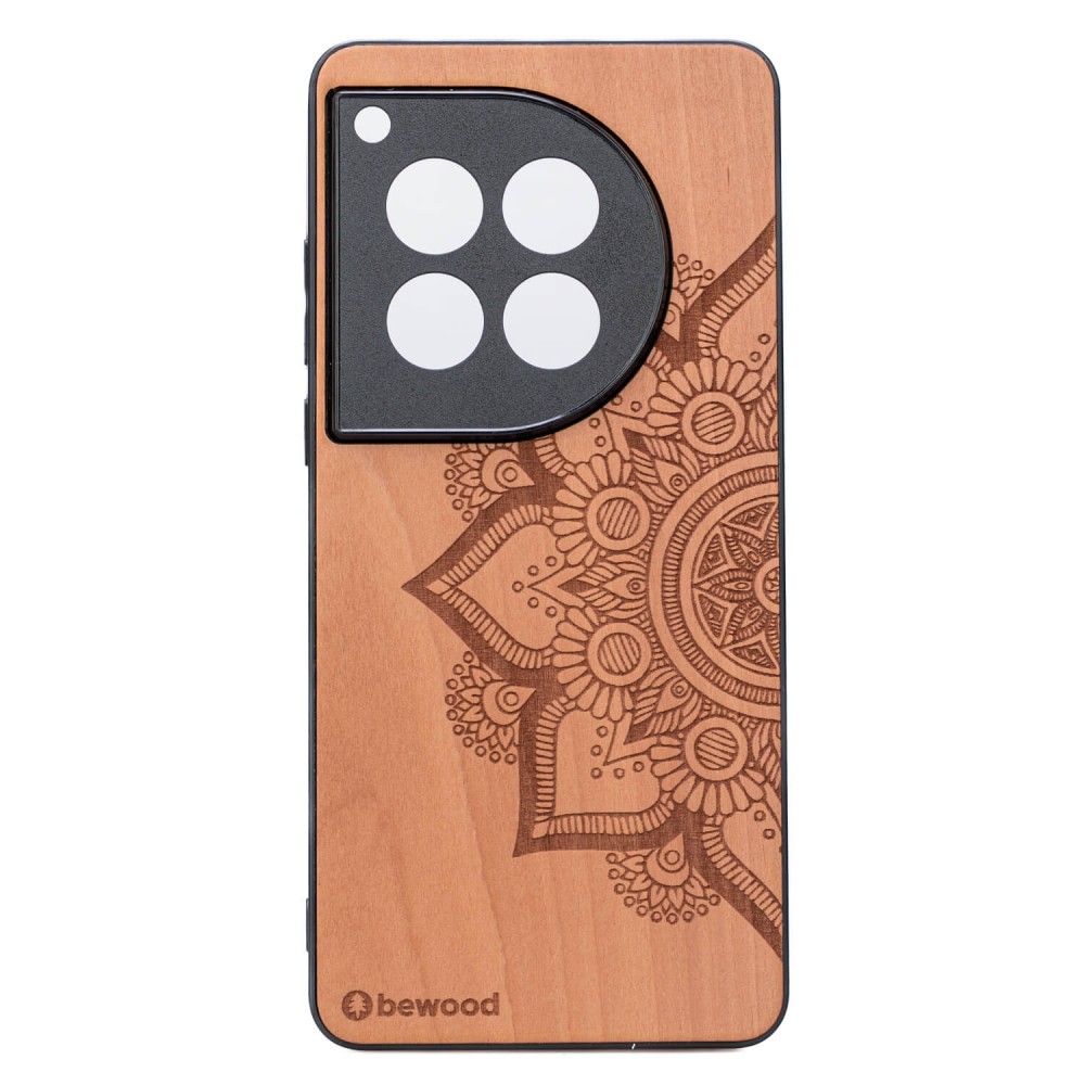 Drewniane Etui Bewood do OnePlus 12 MANDALA JABŁOŃ (1)