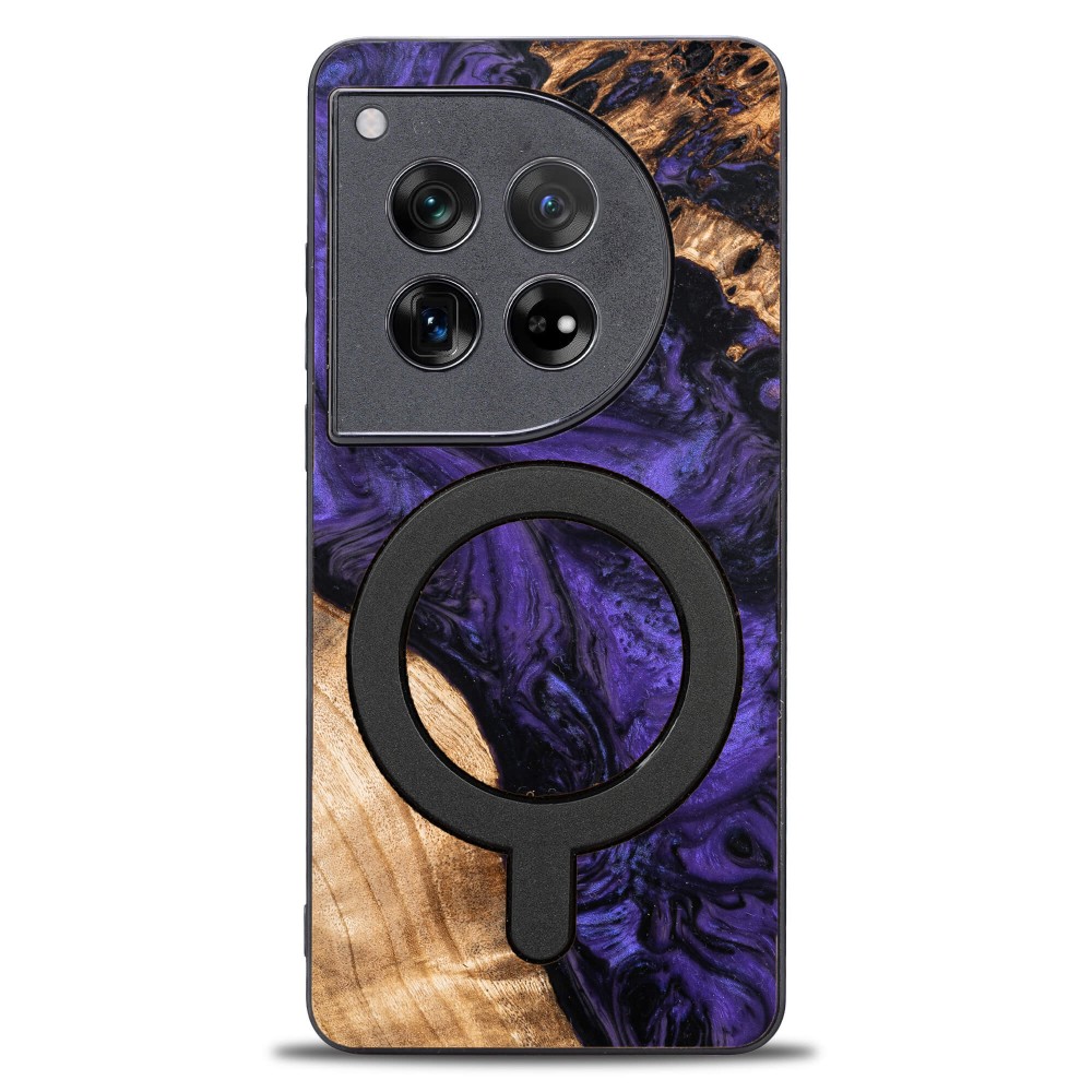 Etui Bewood Unique do OnePlus 12 - Violet z MagSafe (1)