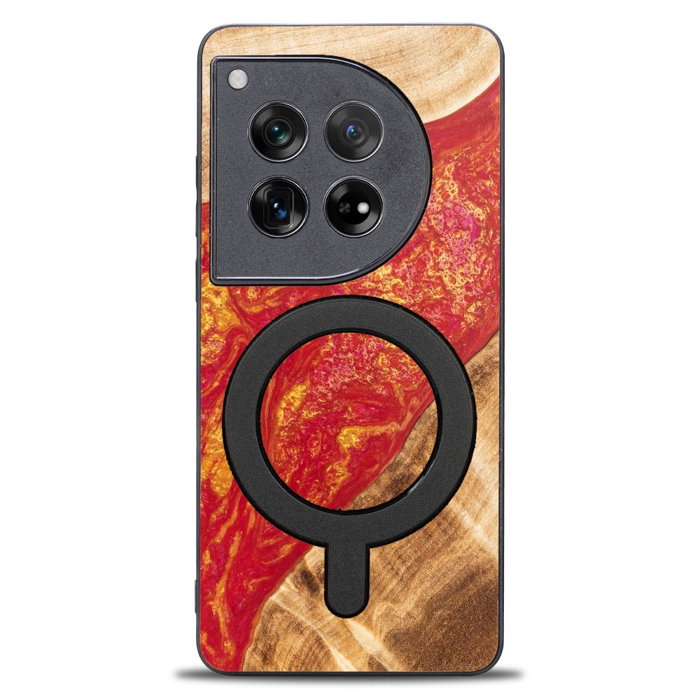 Bewood Resin Case for OnePlus 12 - Neons - Paris with MagSafe (1)