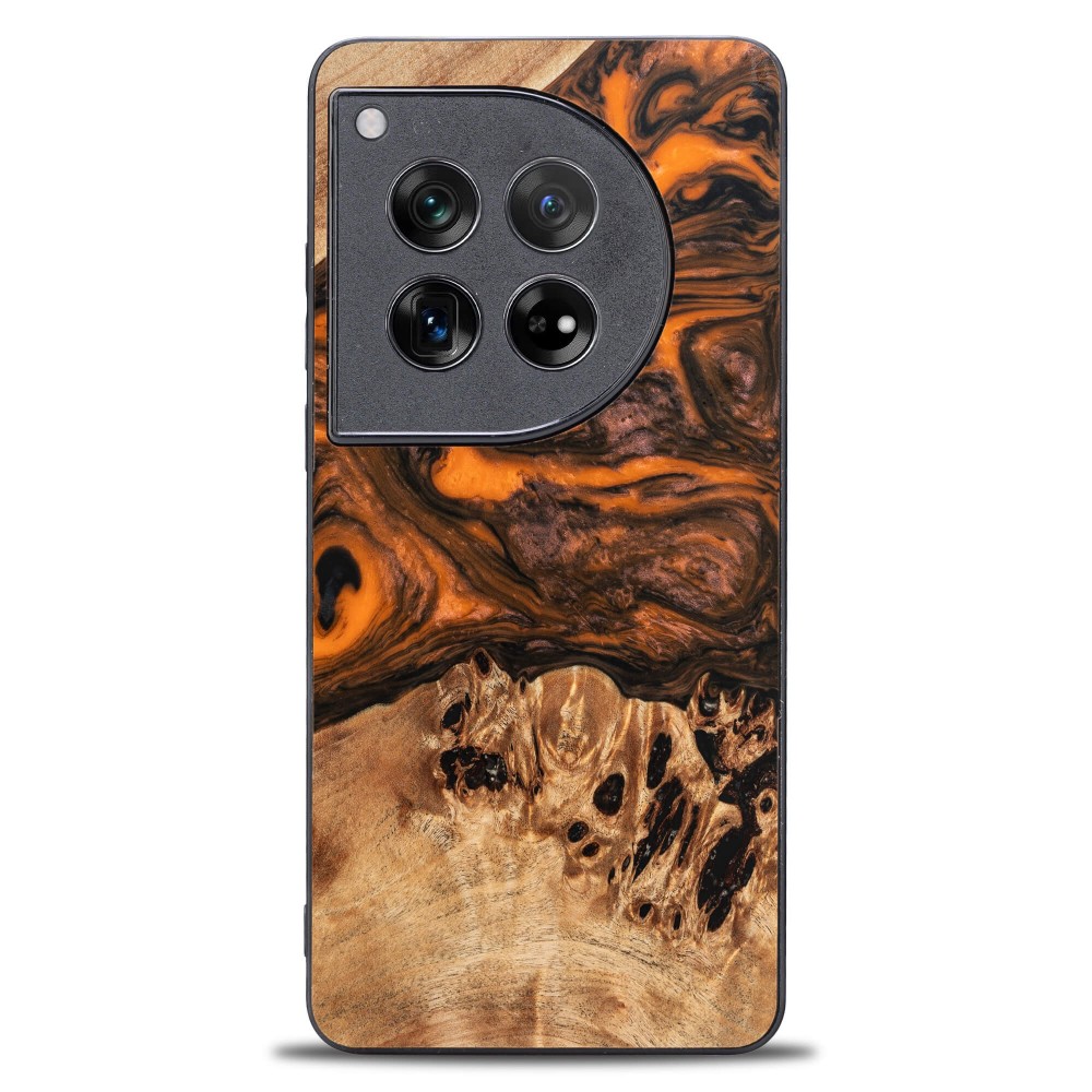 Bewood Resin Case for OnePlus 12 - Orange (1)