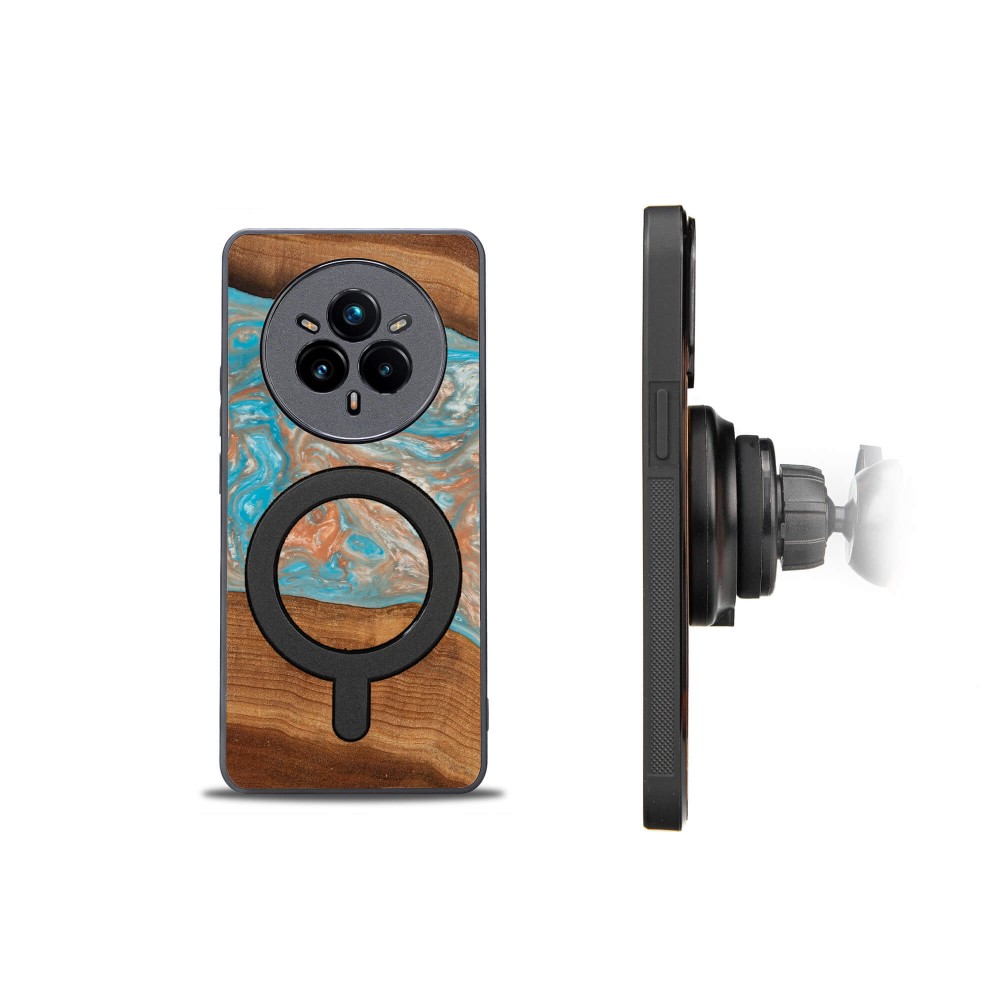 Etui Bewood Unique do Realme 14 Pro 5G - Planets - Saturn z MagSafe (2)