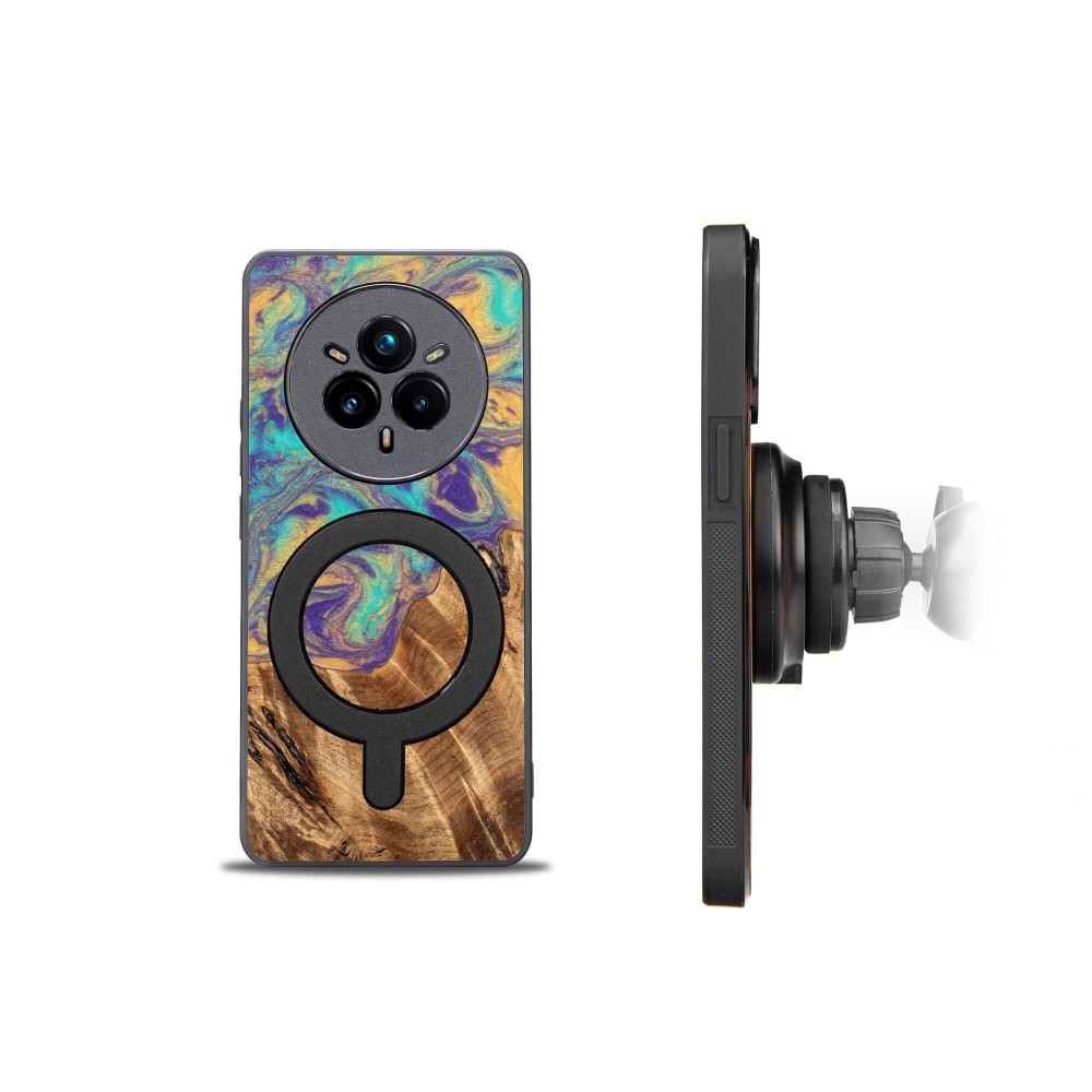 Etui Bewood Unique do Realme 14 Pro 5G - Planets - Merkury z MagSafe (2)