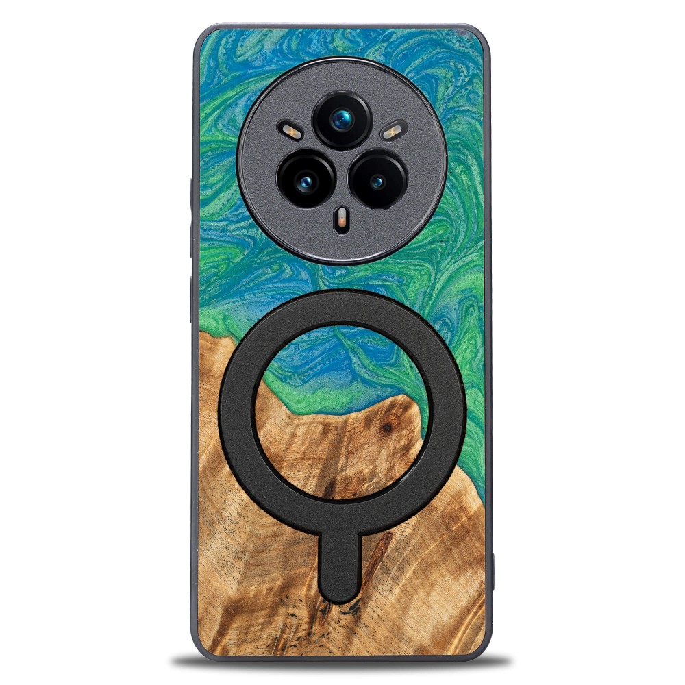 Etui Bewood Unique do Realme 14 Pro 5G - Neons - Tokyo z MagSafe (1)
