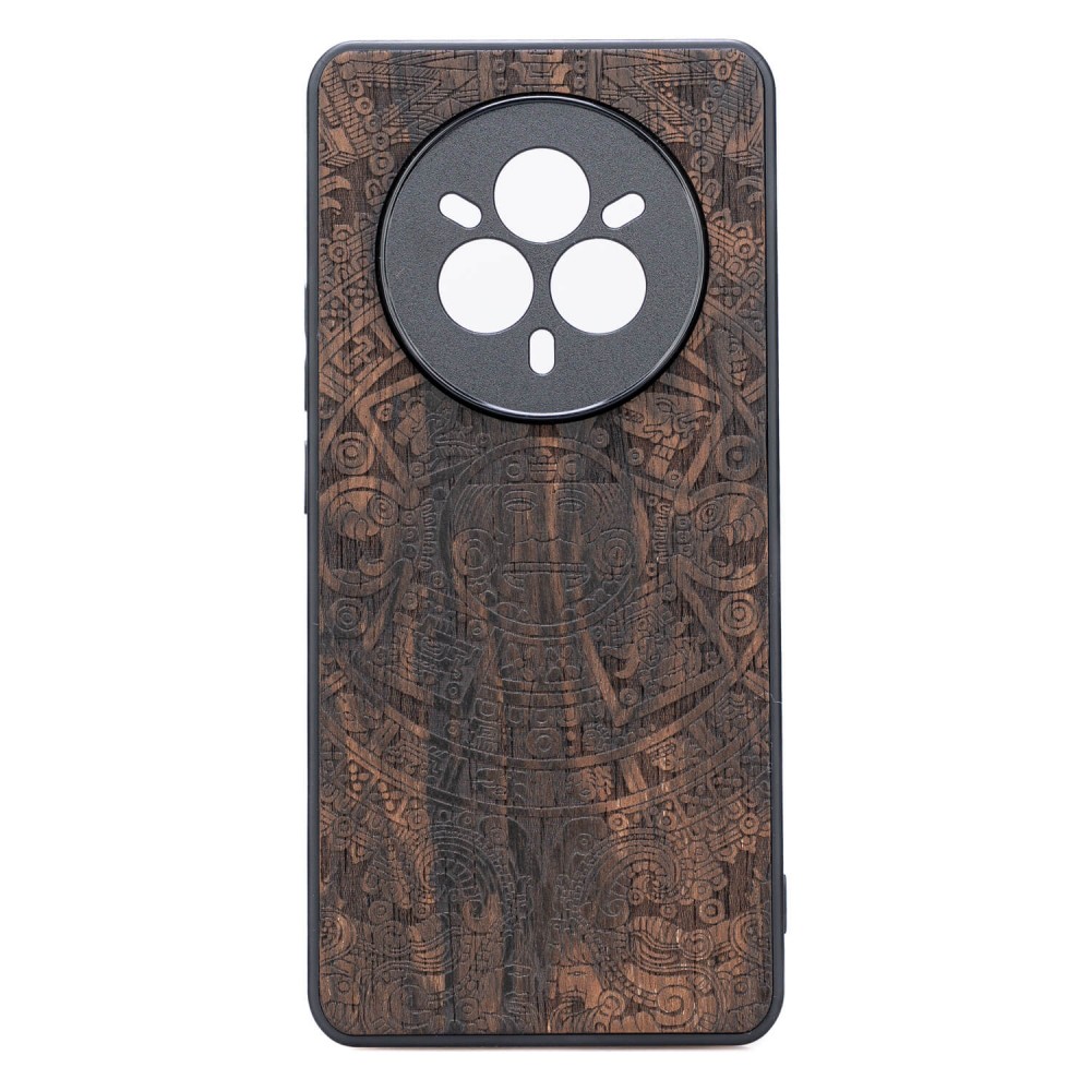 Drewniane Etui Bewood do Realme 14 Pro Plus 5G KALENDARZ AZTECKI ZIRICOTE (1)