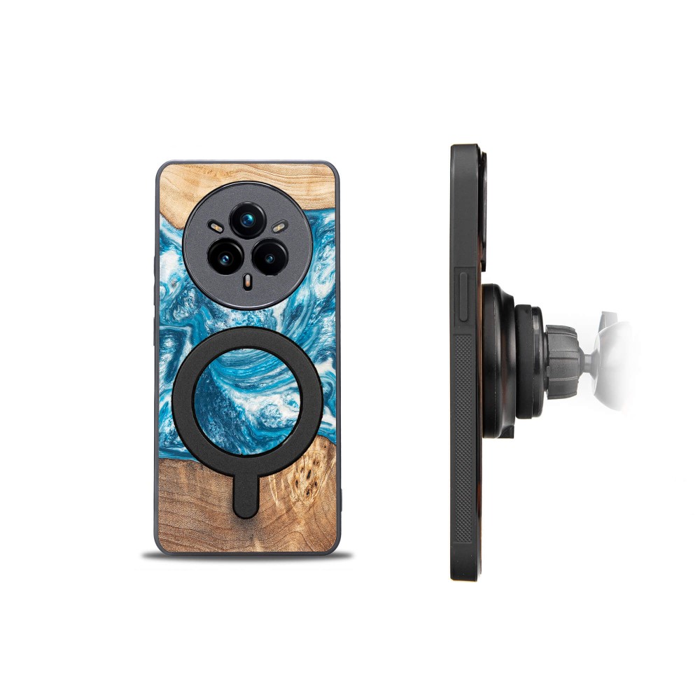 Etui Bewood Unique do Realme 14 Pro Plus 5G - Planets - Uran z MagSafe (2)