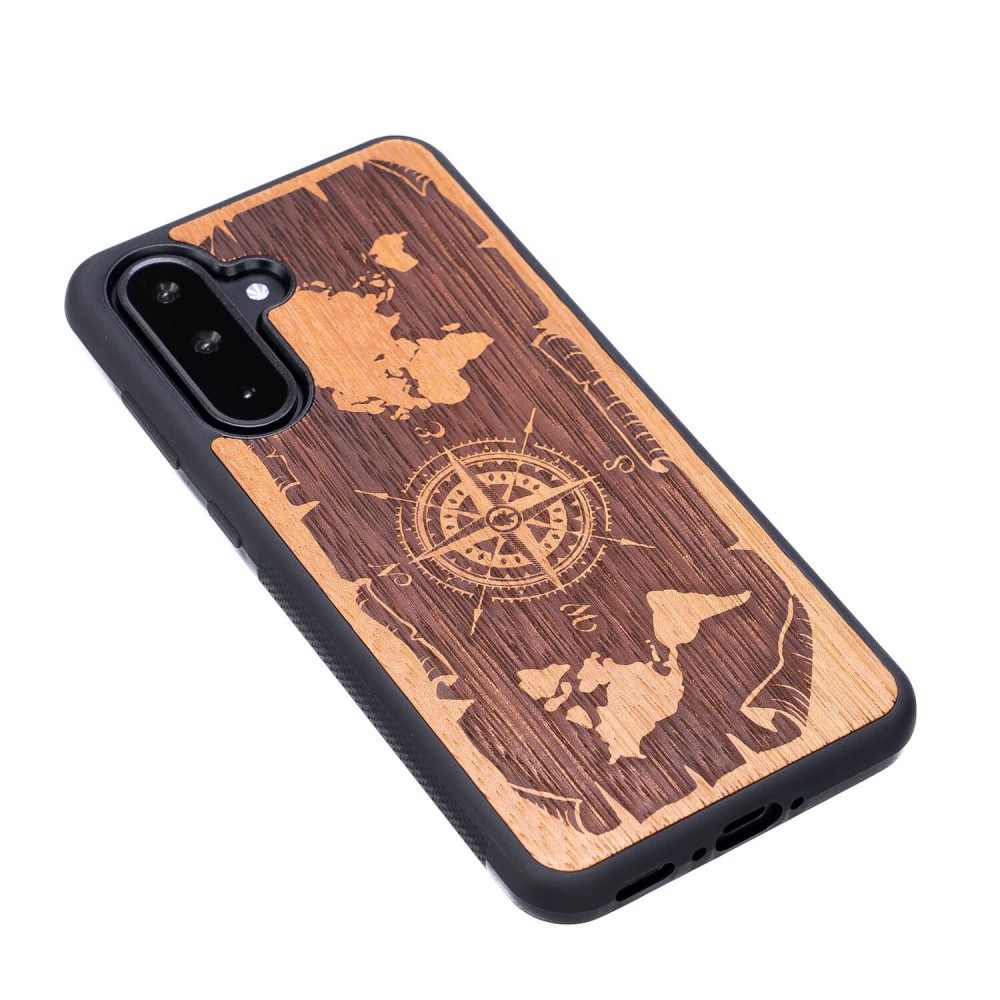 Samsung Galaxy A56 5G Compass Merbau Bewood Wood Case (3)