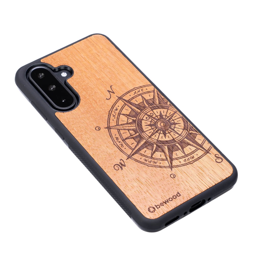 Drewniane Etui Bewood do Samsung Galaxy A36 5G TRAVELER MERBAU (3)