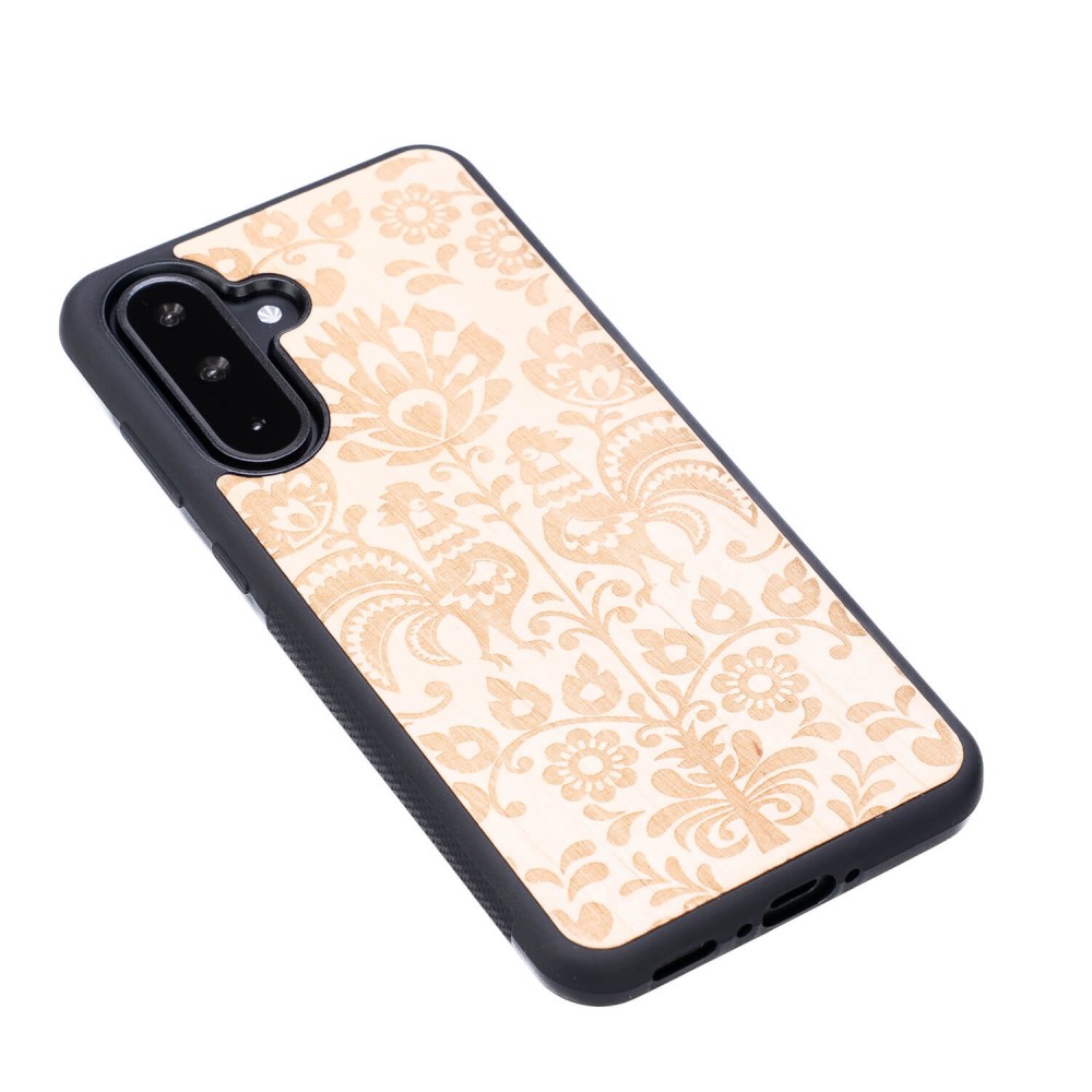 Drewniane Etui Bewood do Samsung Galaxy A36 5G POLSKI FOLK ANIEGRE (3)