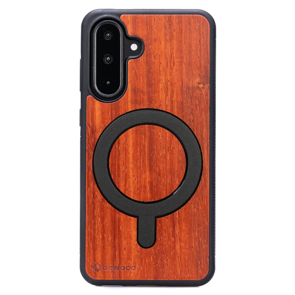 Drewniane Etui Bewood do Samsung Galaxy A36 5G PADOUK z MagSafe (1)