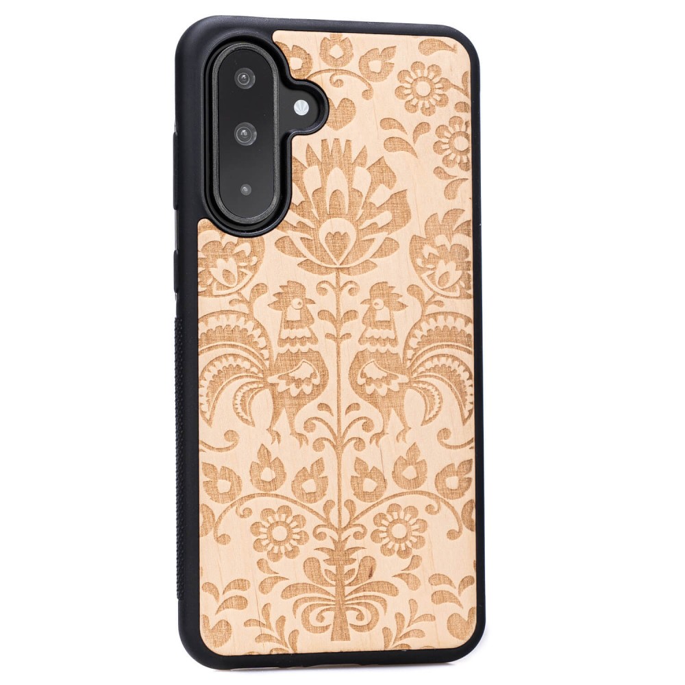 Drewniane Etui Bewood do Samsung Galaxy A26 5G POLSKI FOLK ANIEGRE (2)