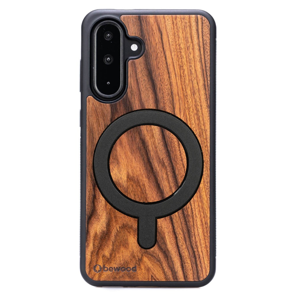 Drewniane Etui Bewood do Samsung Galaxy A26 5G PALISANDER SANTOS z MagSafe (1)