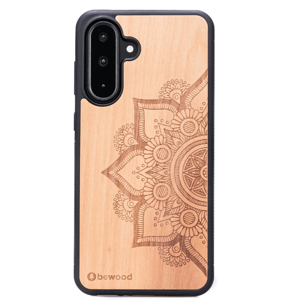 Drewniane Etui Bewood do Samsung Galaxy A26 5G MANDALA JABŁOŃ (1)