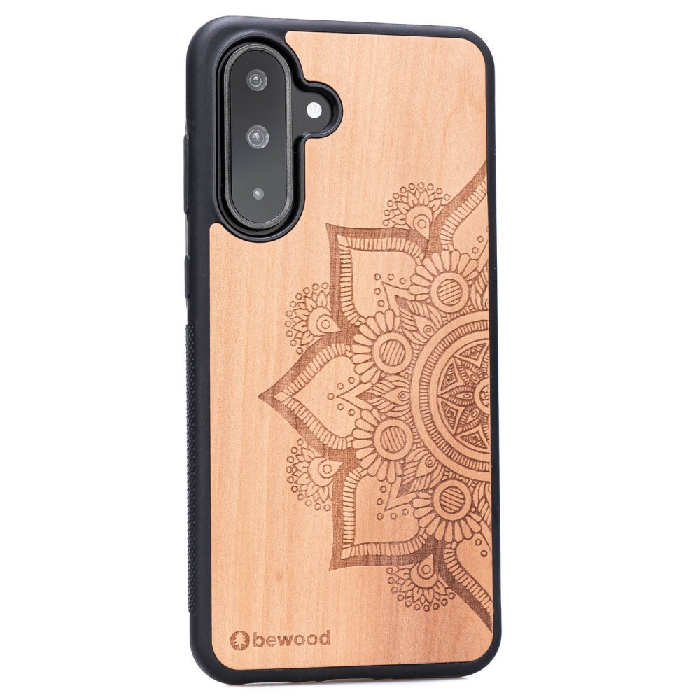 Drewniane Etui Bewood do Samsung Galaxy A26 5G MANDALA JABŁOŃ (2)