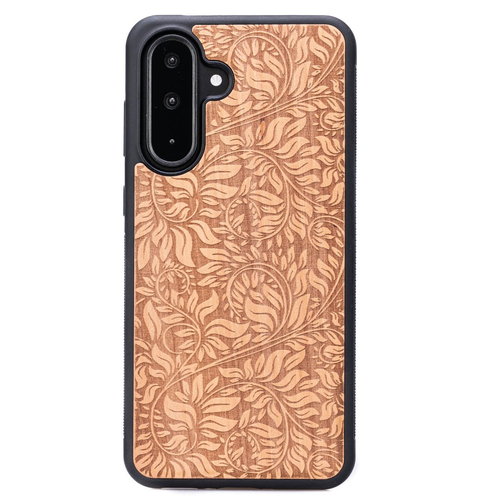 Drewniane Etui Bewood do Samsung Galaxy A26 5G LIŚCIE JABŁOŃ (1)