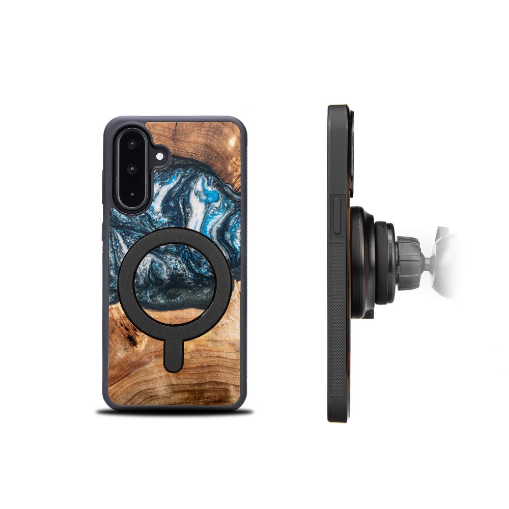 Etui Bewood Unique do Samsung Galaxy A36 5G - Planets - Ziemia z MagSafe (2)