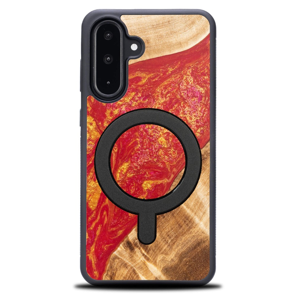 Etui Bewood Unique do Samsung Galaxy A36 5G - Neons - Paris z MagSafe (1)