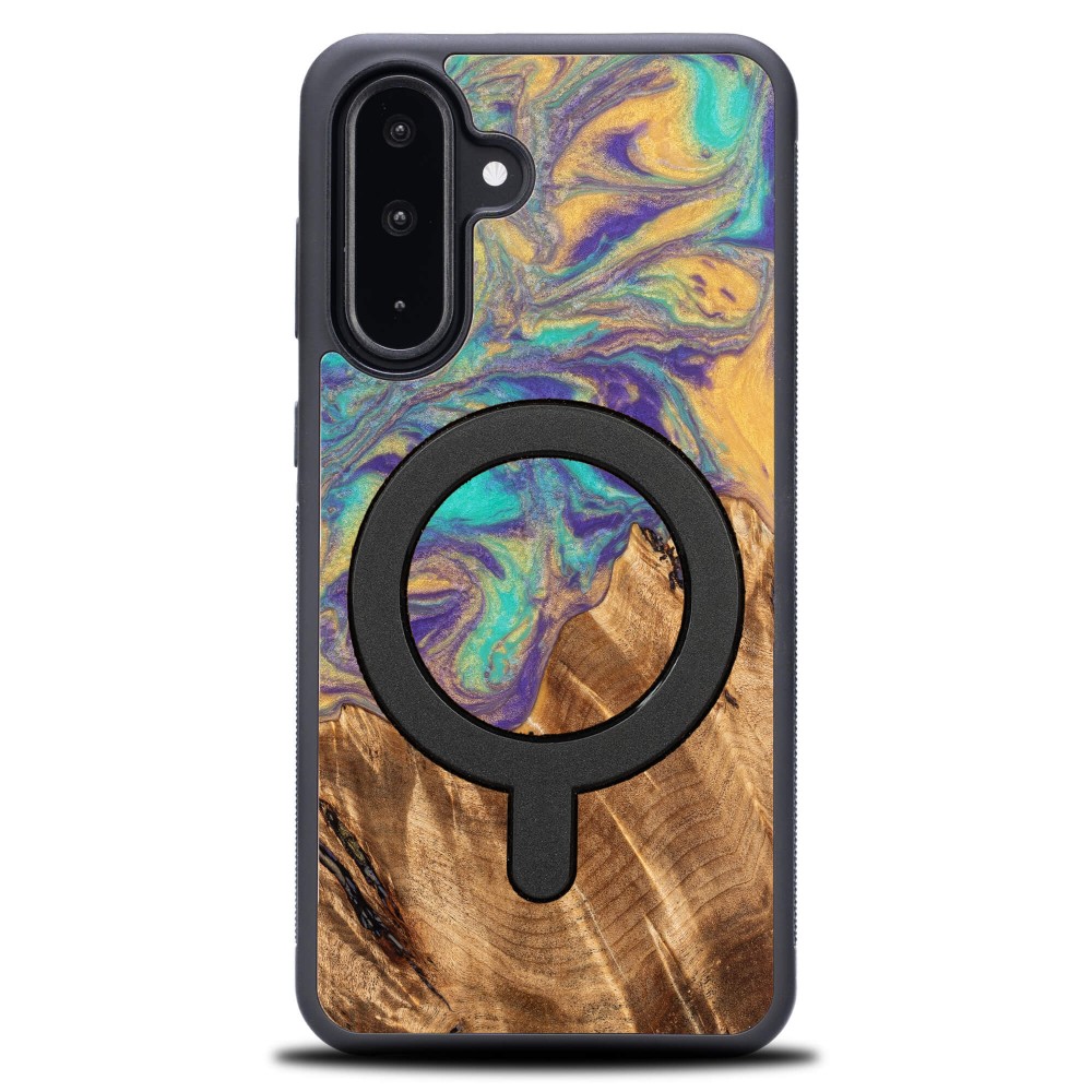 Etui Bewood Unique do Samsung Galaxy A26 5G - Planets - Merkury z MagSafe (1)