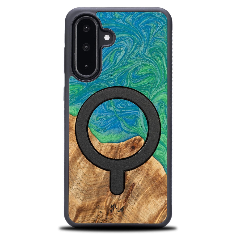 Etui Bewood Unique do Samsung Galaxy A26 5G - Neons - Tokyo z MagSafe (1)