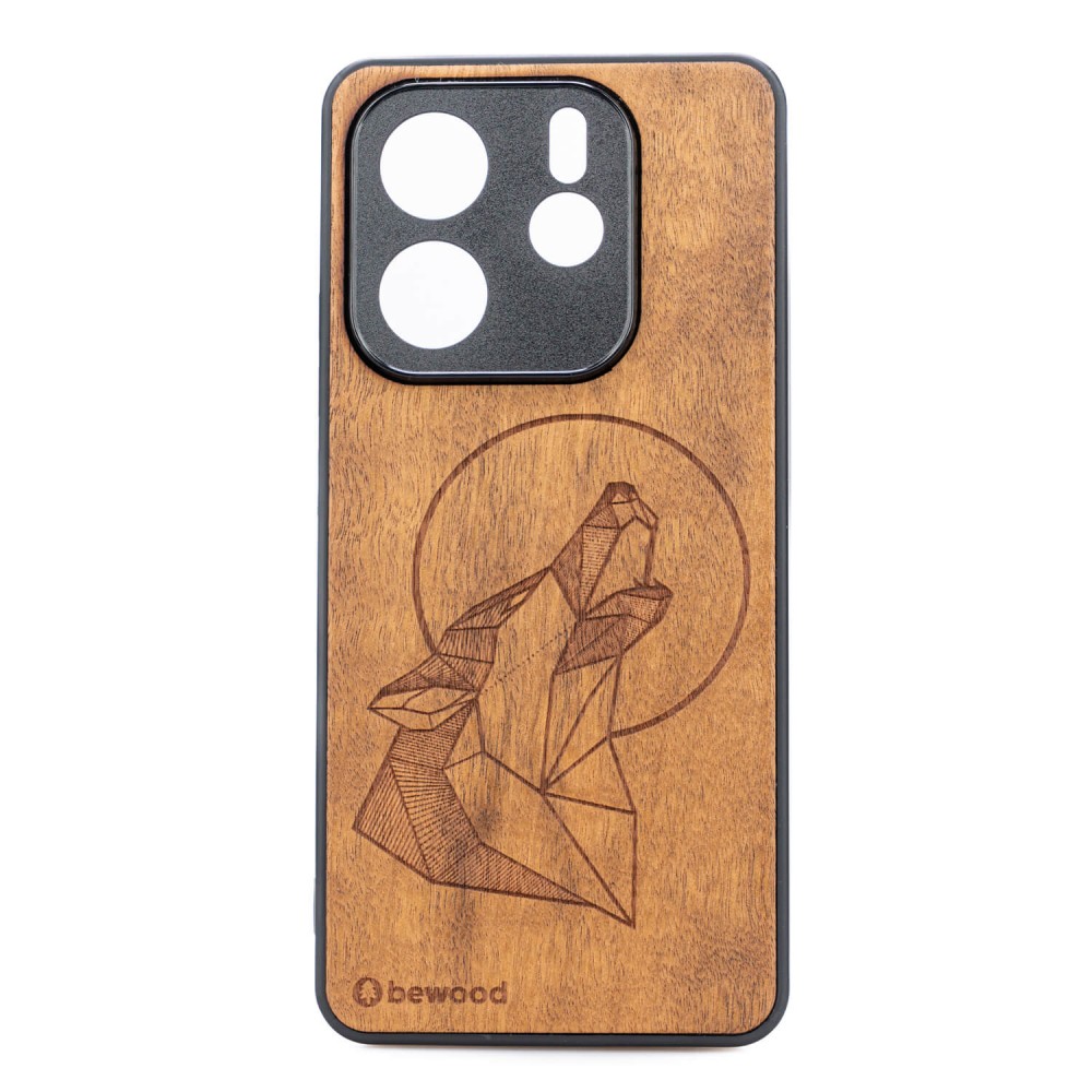 Drewniane Etui Bewood do Xiaomi Redmi Note 14 5G WILK IMBUIA (1)