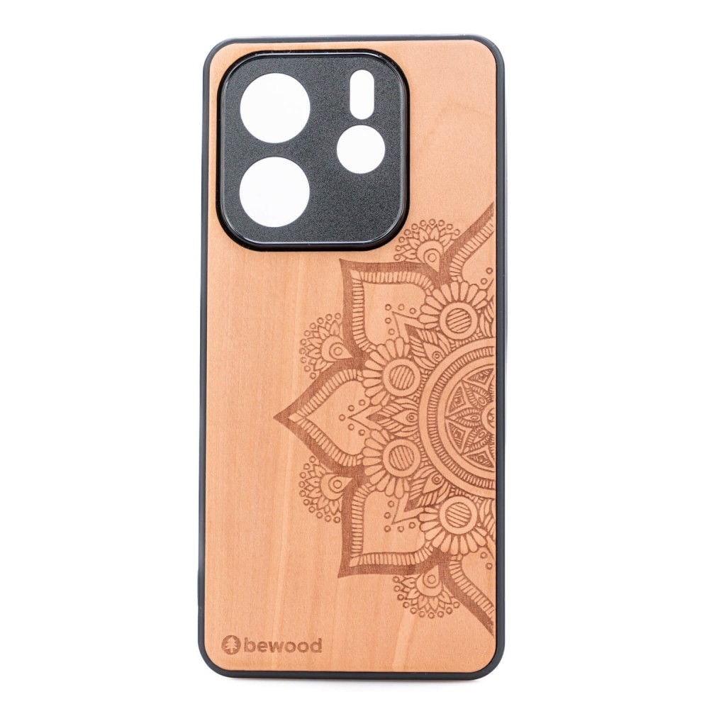Drewniane Etui Bewood do Xiaomi Redmi Note 14 5G MANDALA JABŁOŃ (1)