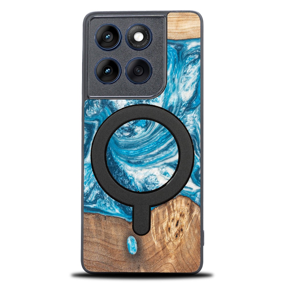 Etui Bewood Unique do Motorola Edge 60 / 60 Fusion 5G - Planets - Uran z MagSafe (1)