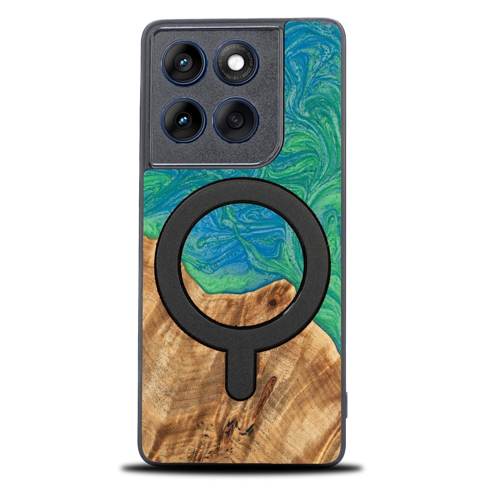 Etui Bewood Unique do Motorola Edge 60 / 60 Fusion 5G - Neons - Tokyo z MagSafe (1)