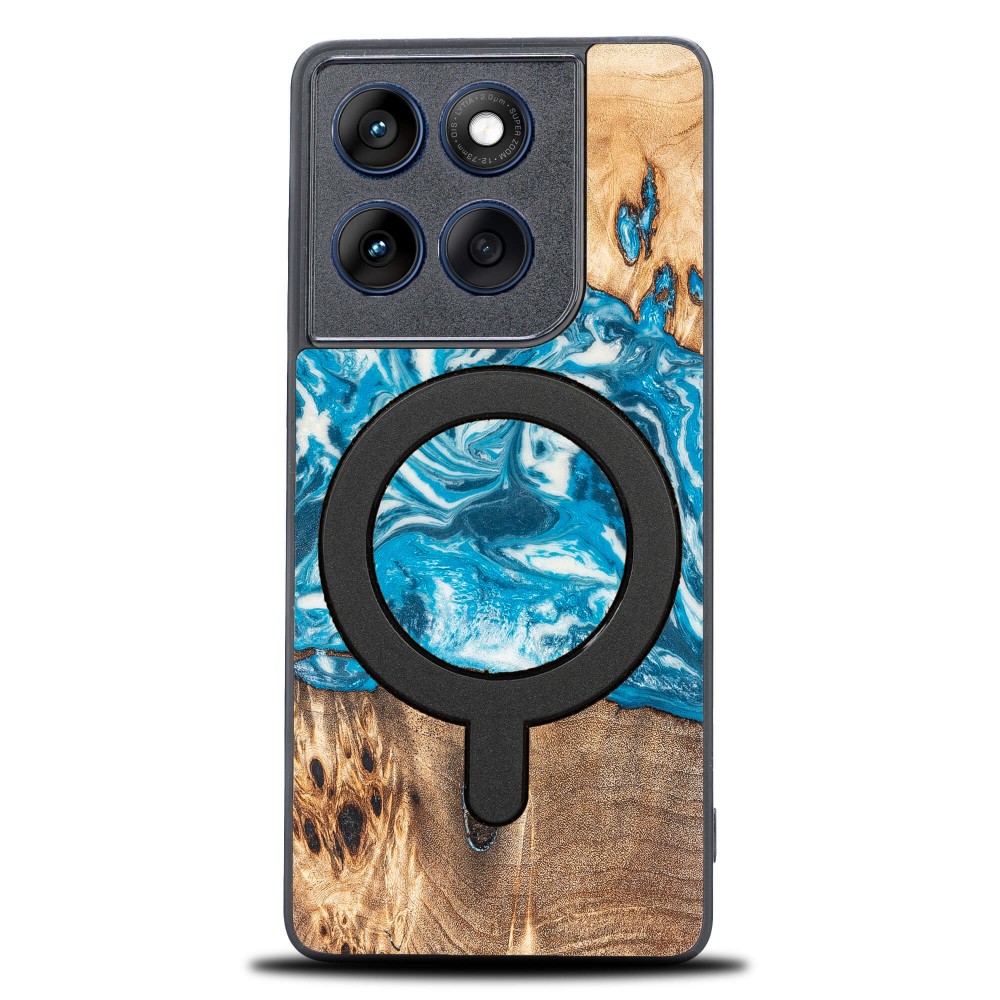 Etui Bewood Unique do Motorola Edge 60 Pro 5G - Planets - Uran z MagSafe (1)