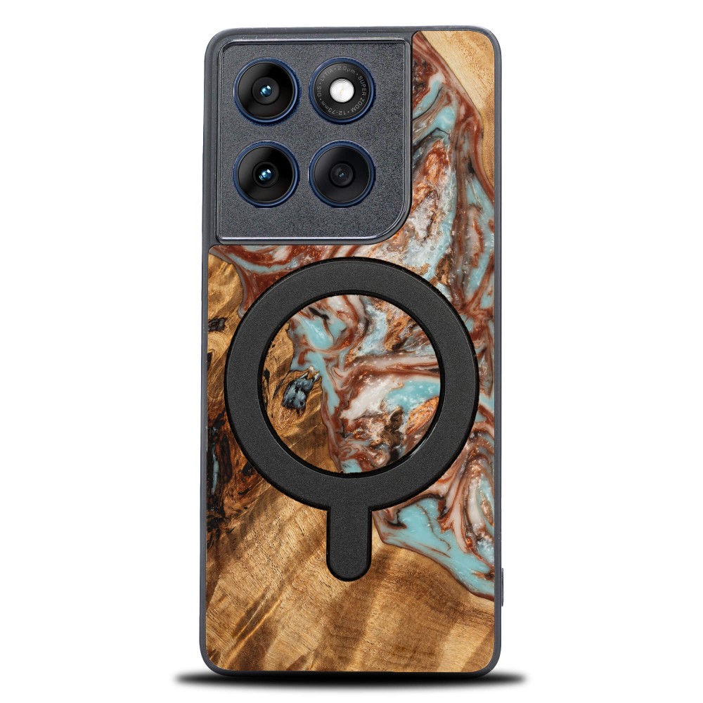 Etui Bewood Unique do Motorola Edge 60 Pro 5G - Planets - Jowisz z MagSafe (1)