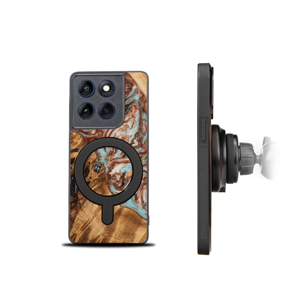 Etui Bewood Unique do Motorola Edge 60 Pro 5G - Planets - Jowisz z MagSafe (2)
