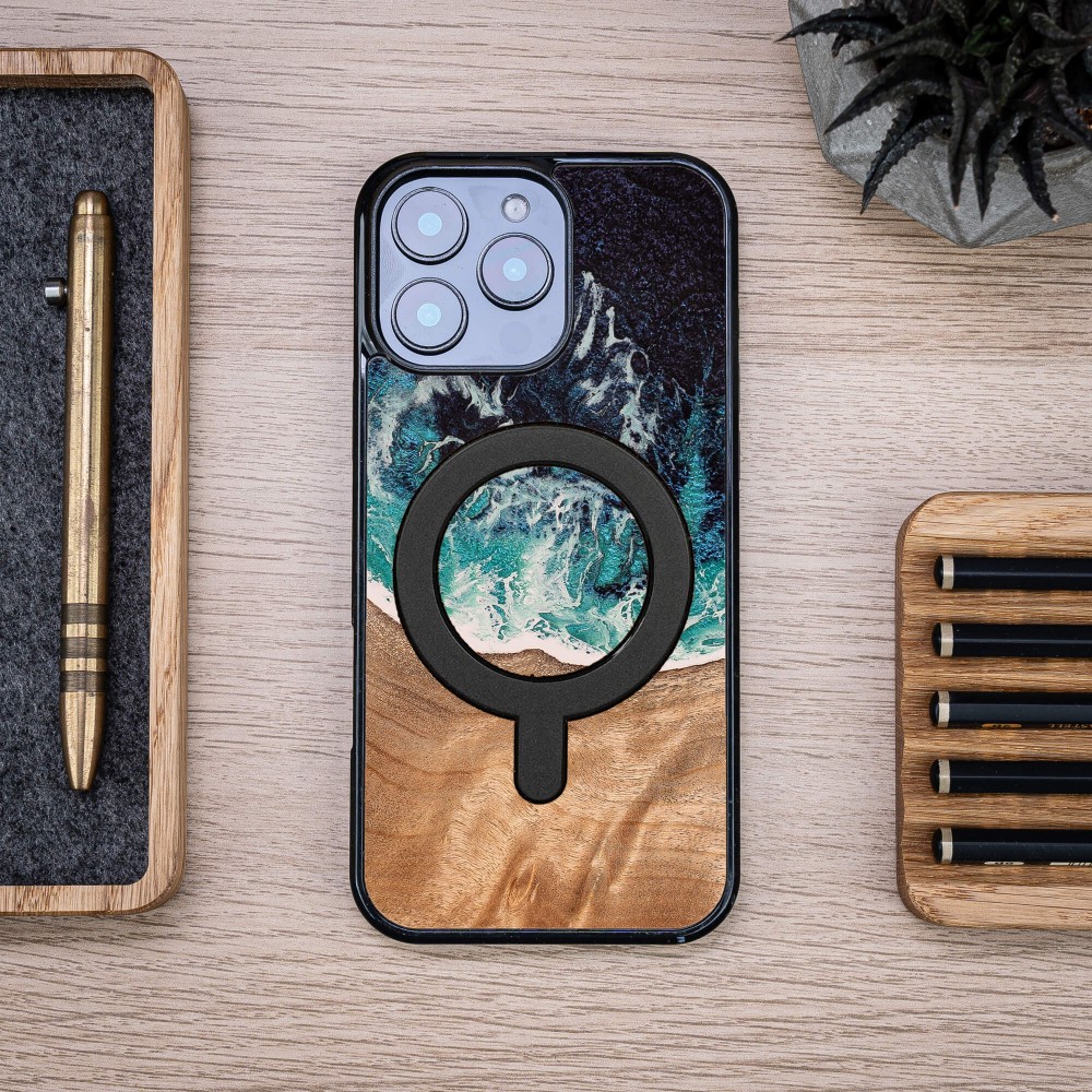 Etui Bewood Unique do iPhone 16 Pro Max - Dream Island z MagSafe (3)