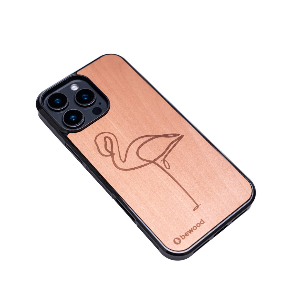 Pink Flamingo - Apple Tree - Bewood Wooden Case (3)