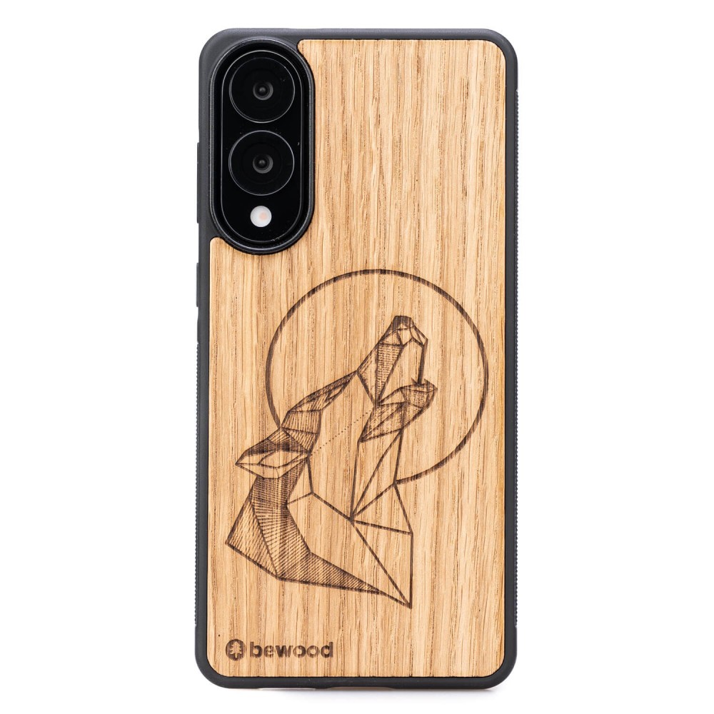 Drewniane Etui Bewood do Samsung Galaxy S25 Edge WILK DĄB (1)
