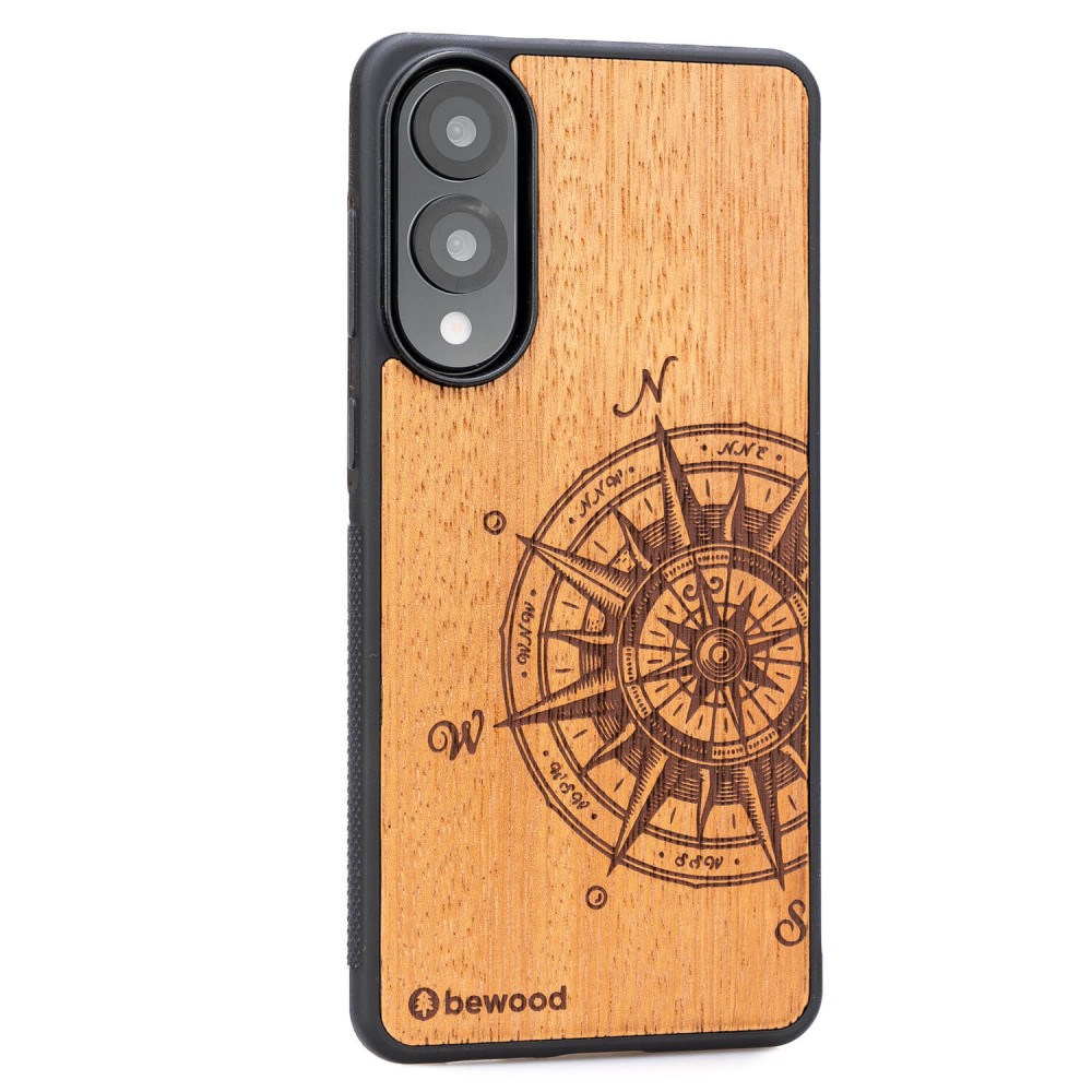 Drewniane Etui Bewood do Samsung Galaxy S25 Edge TRAVELER MERBAU (2)