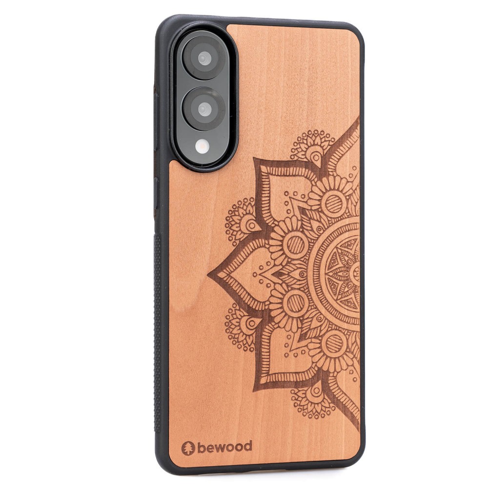 Drewniane Etui Bewood do Samsung Galaxy S25 Edge MANDALA JABŁOŃ (2)