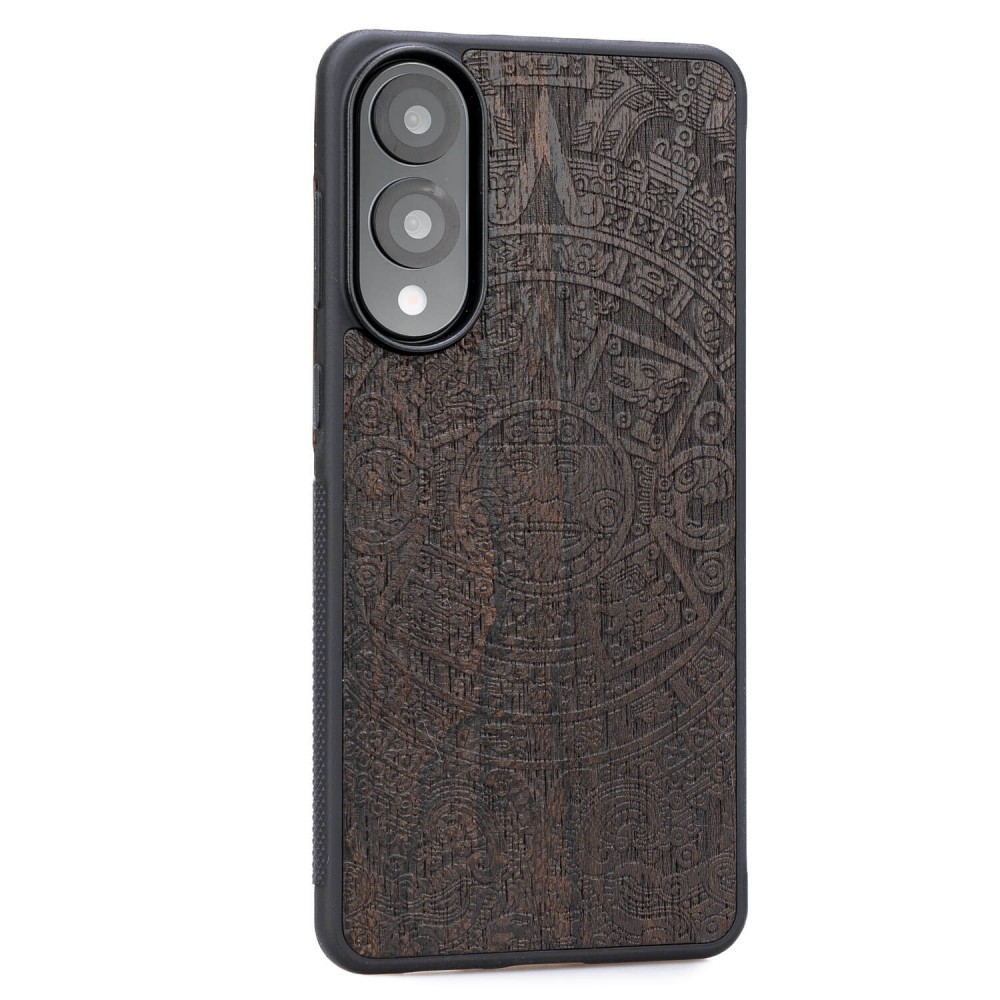 Drewniane Etui Bewood do Samsung Galaxy S25 Edge KALENDARZ AZTECKI ZIRICOTE (2)