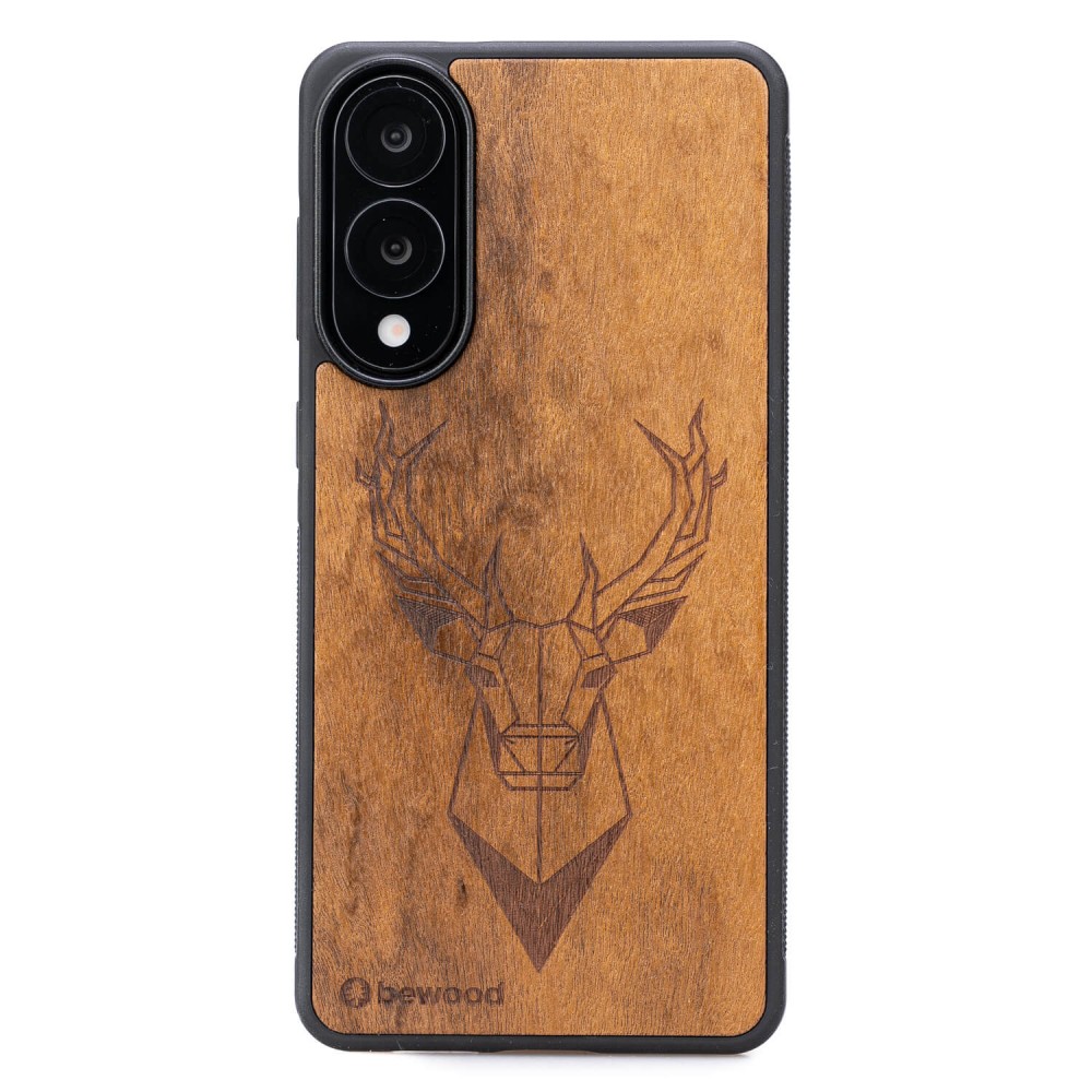 Drewniane Etui Bewood do Samsung Galaxy S25 Edge JELEŃ IMBUIA (1)