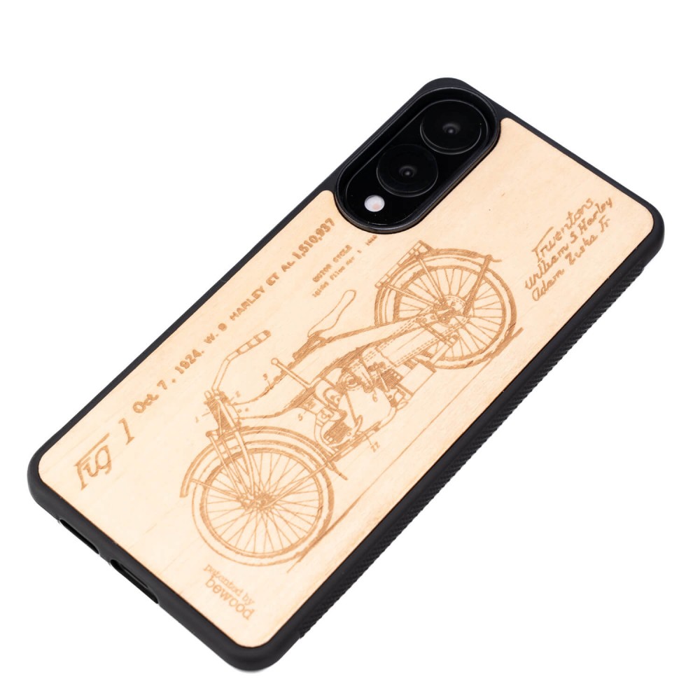 Drewniane Etui Bewood do Samsung Galaxy S25 Edge HARLEY PATENT ANIEGRE (3)