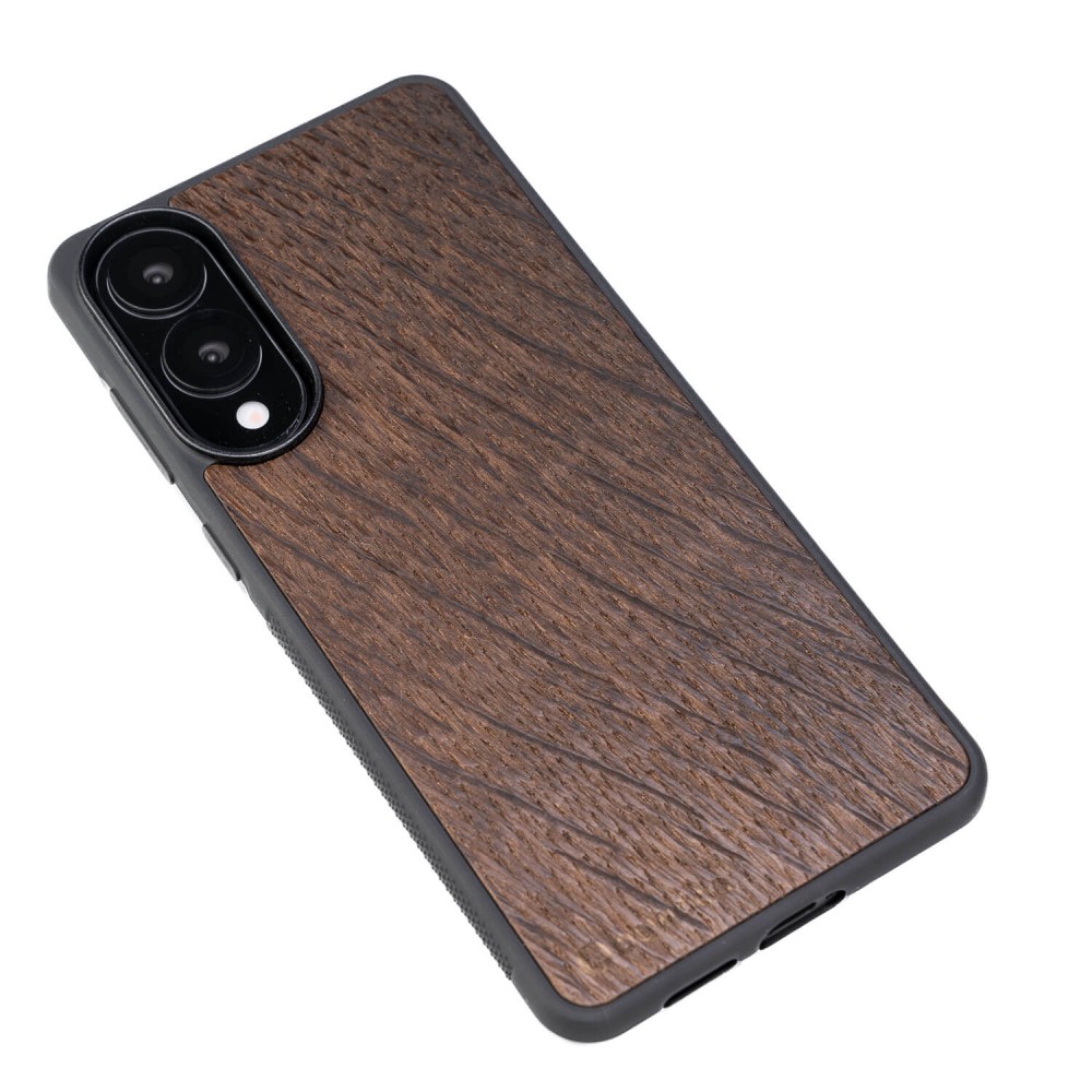 Drewniane Etui Bewood do Samsung Galaxy S25 Edge DĄB WĘDZONY (3)