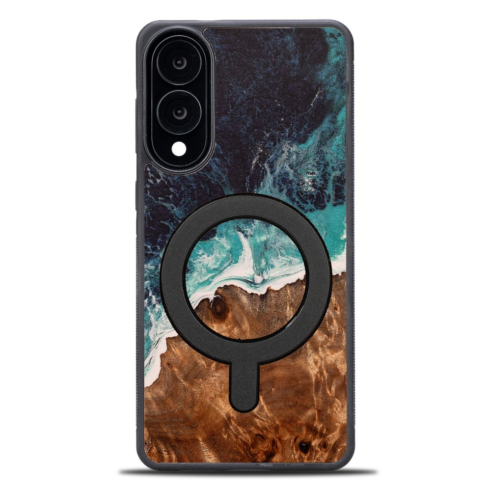 Etui Bewood Unique do Samsung Galaxy S25 Edge - Dream Island z MagSafe (2)