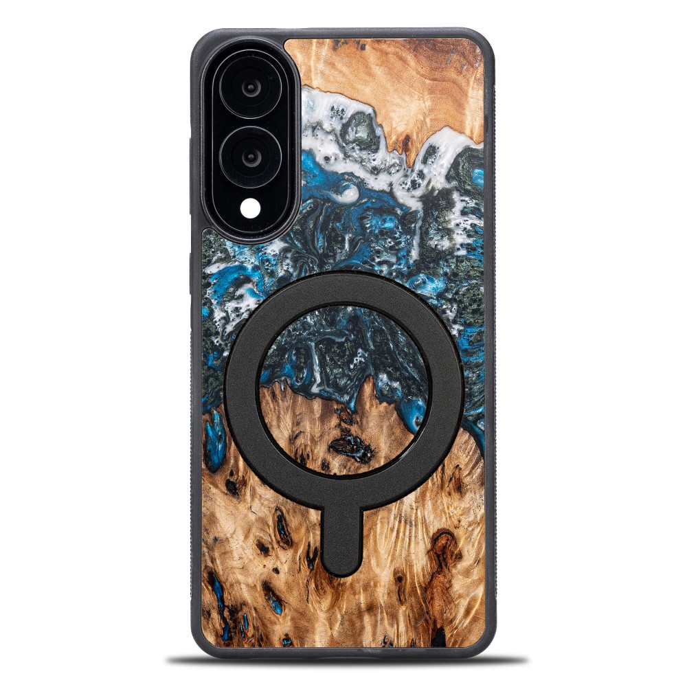 Etui Bewood Unique do Samsung Galaxy S25 Edge - Planets - Ziemia z MagSafe (2)