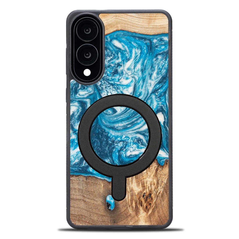 Etui Bewood Unique do Samsung Galaxy S25 Edge - Planets - Uran z MagSafe (2)