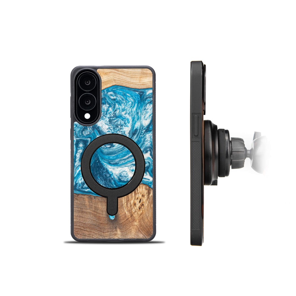 Etui Bewood Unique do Samsung Galaxy S25 Edge - Planets - Uran z MagSafe (3)