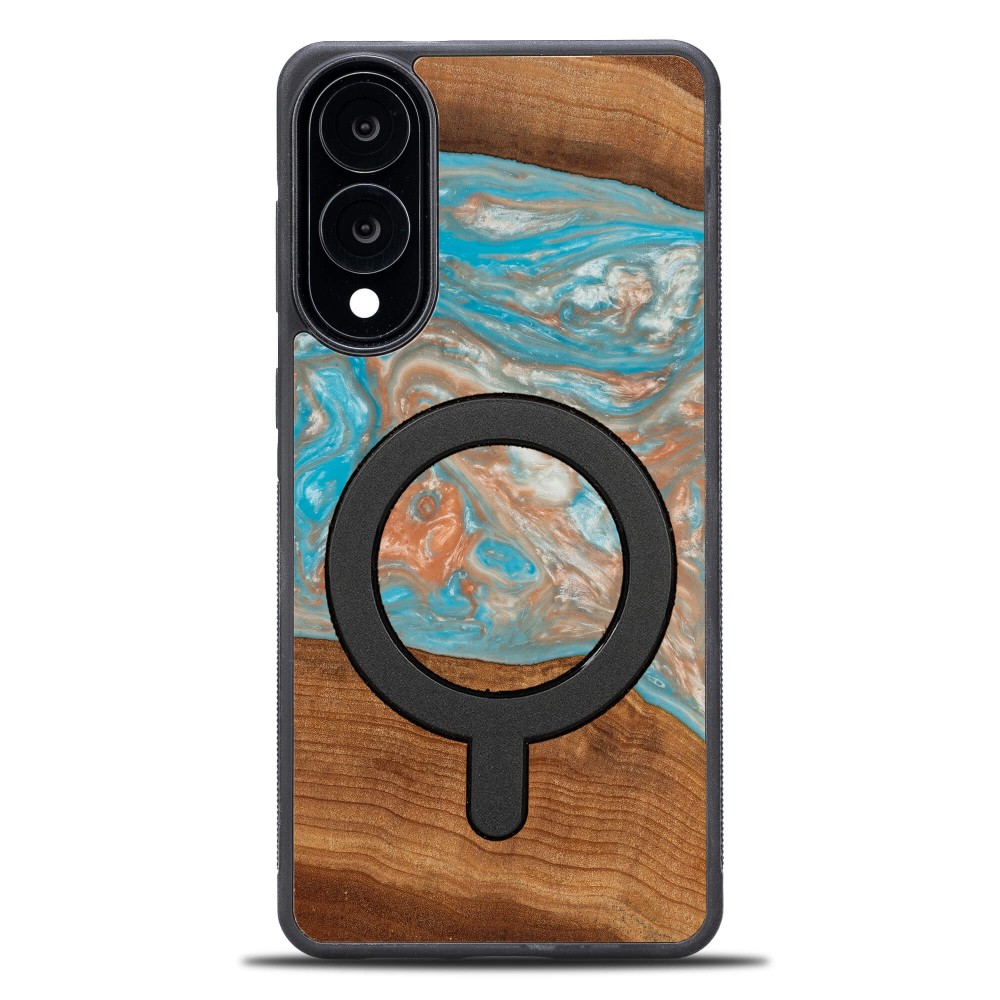 Etui Bewood Unique do Samsung Galaxy S25 Edge - Planets - Saturn z MagSafe (1)