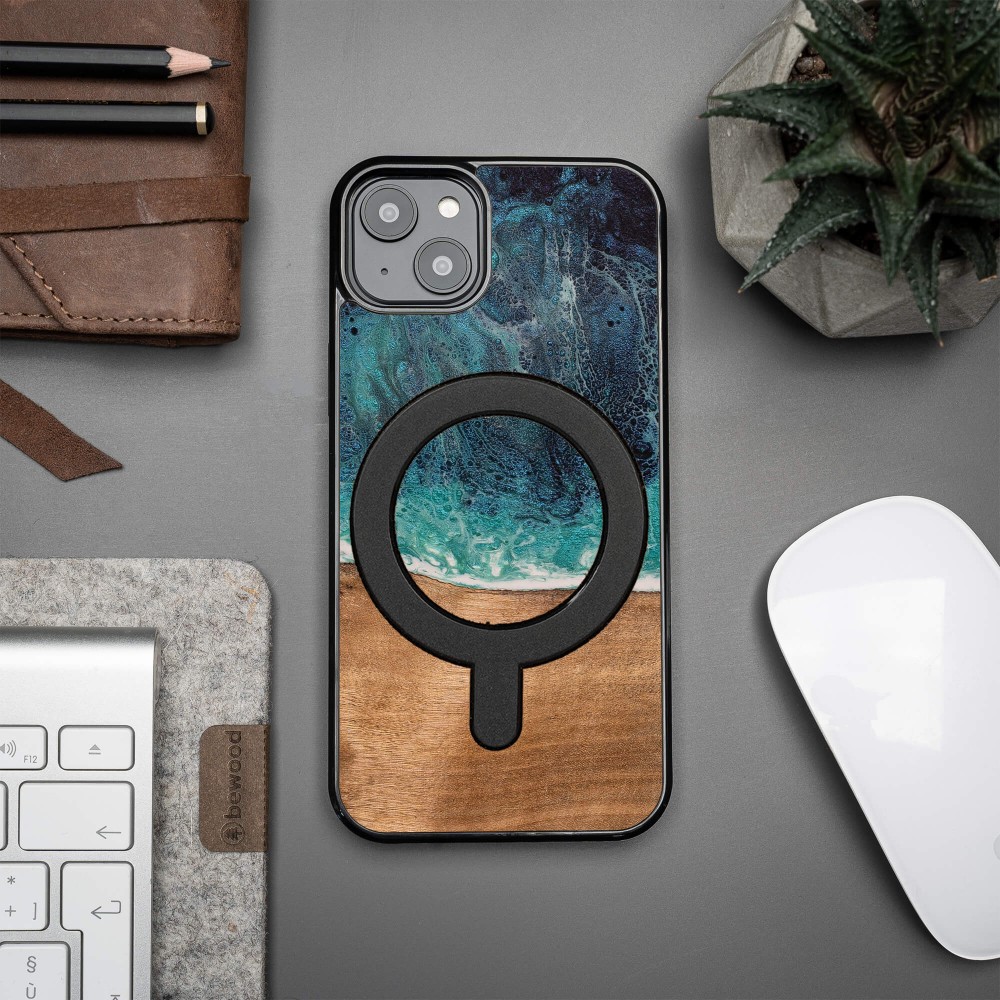 Etui Bewood Unique do iPhone 15 Plus - Dream Island z MagSafe (5)