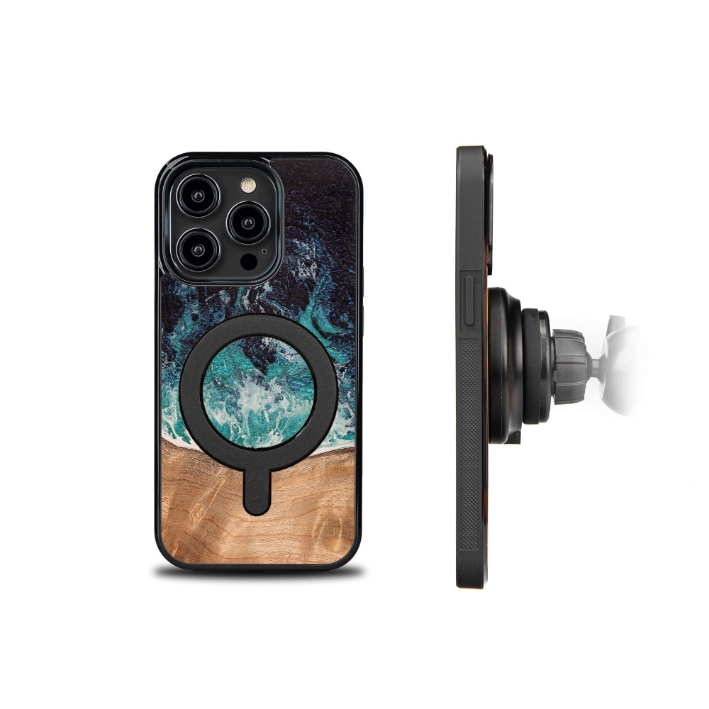 Etui Bewood Unique do iPhone 15 Pro - Dream Island z MagSafe (4)
