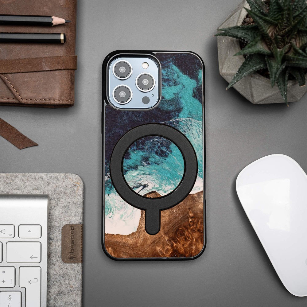 Etui Bewood Unique do iPhone 14 Pro Max - Dream Island z MagSafe (5)