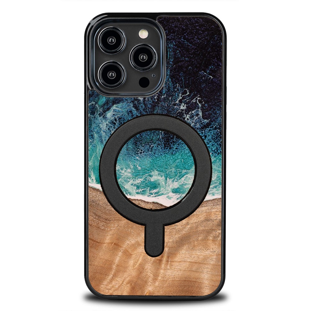Etui Bewood Unique do iPhone 14 Pro Max - Dream Island z MagSafe (8)