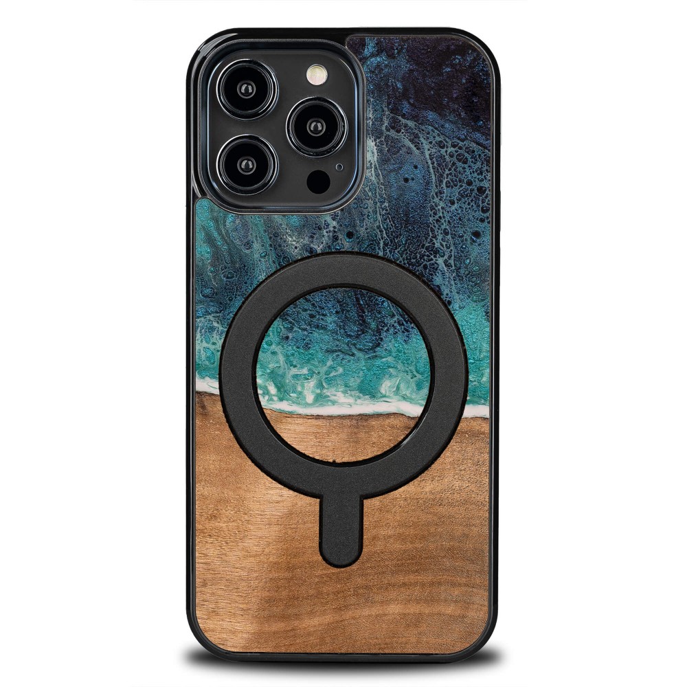 Etui Bewood Unique do iPhone 14 Pro Max - Dream Island z MagSafe (9)