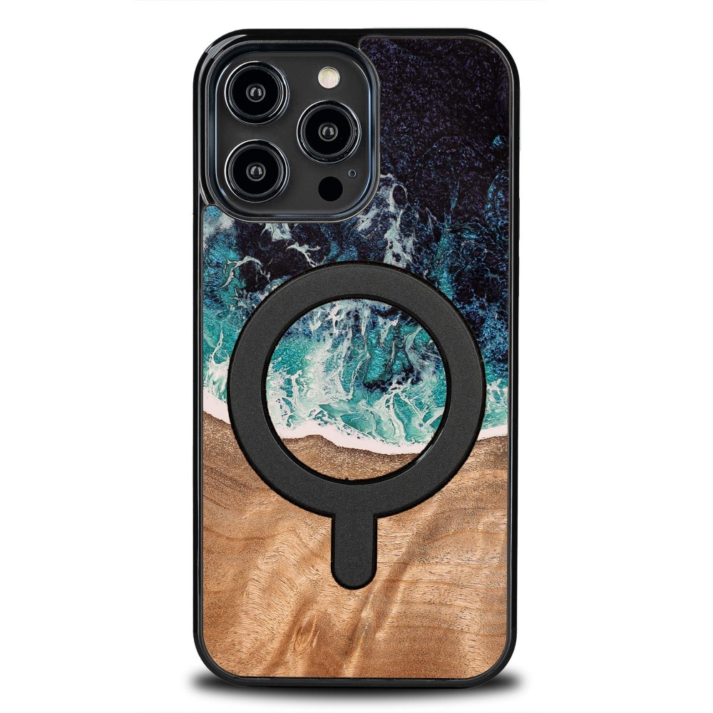 Etui Bewood Unique do iPhone 14 Pro Max - Dream Island z MagSafe (11)