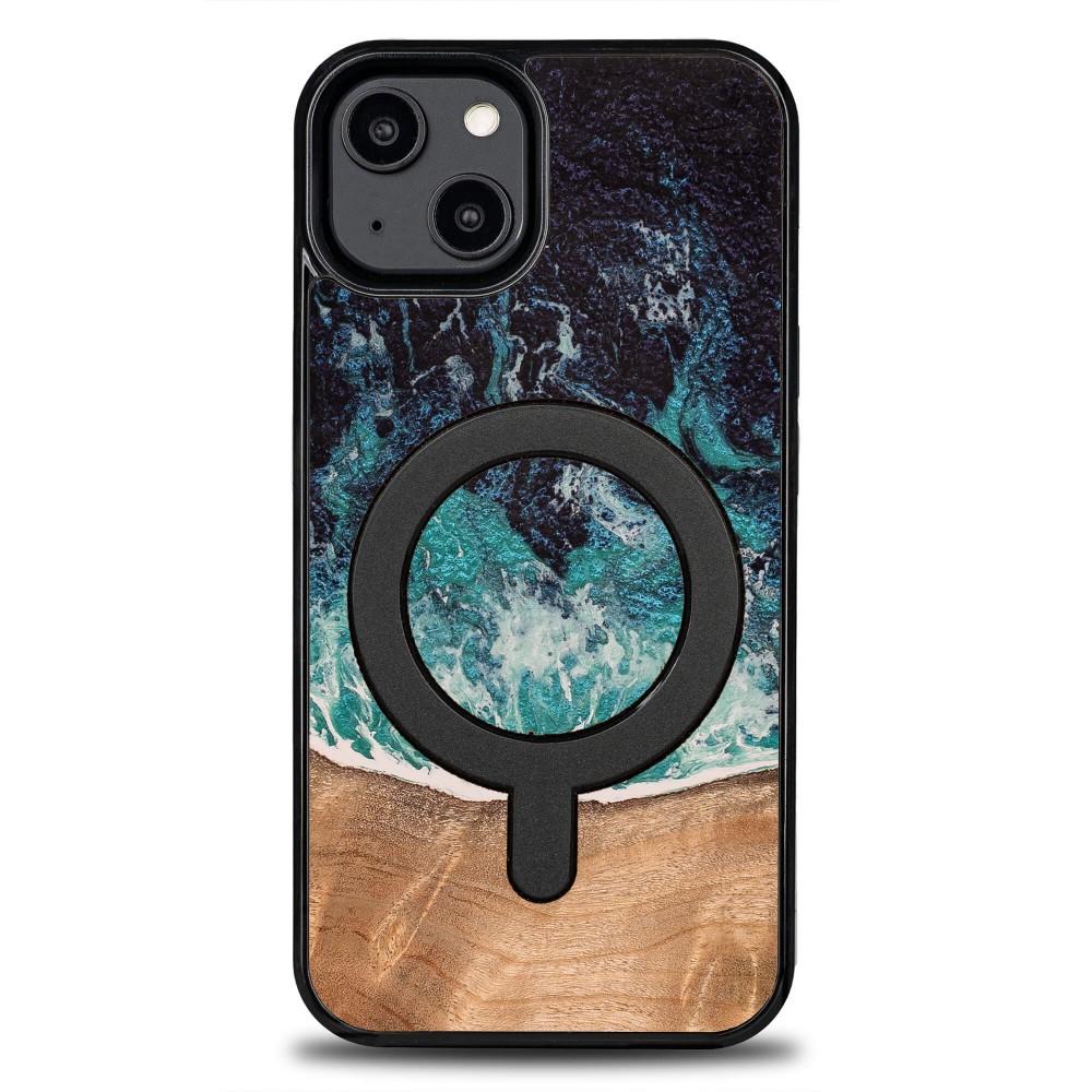 Etui Bewood Unique do iPhone 14 - Dream Island z MagSafe (1)